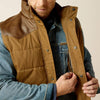 Ariat Mens Western Quilted Vest