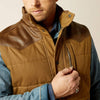 Ariat Mens Western Quilted Vest