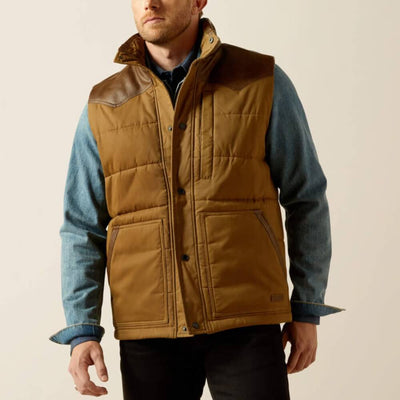 Ariat Mens Western Quilted Vest