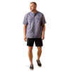 Ariat Mens Western VentTEK Snap Shirt Dark Denim - 10073423