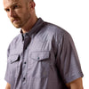 Ariat Mens Western VentTEK Snap Shirt Dark Denim - 10073423