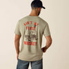 Ariat Mens Whiskey Uno Classic Fit T-Shirt Elm - 10073484