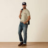 Ariat Mens Whiskey Uno Classic Fit T-Shirt Elm - 10073484