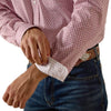 Ariat Mens Wilde Button Down Shirt Rhubarb/Red - 10073689