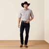 Ariat Mens Wolcott Classic Fit Shirt White Multi Barely Pink - 10073696