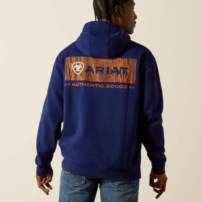 Ariat Mens Woodshop Stack Hoodie