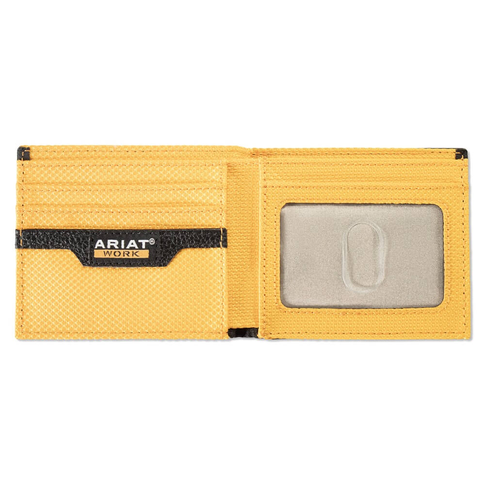Ariat Mens Work Bifold Wallet Black - A3401601