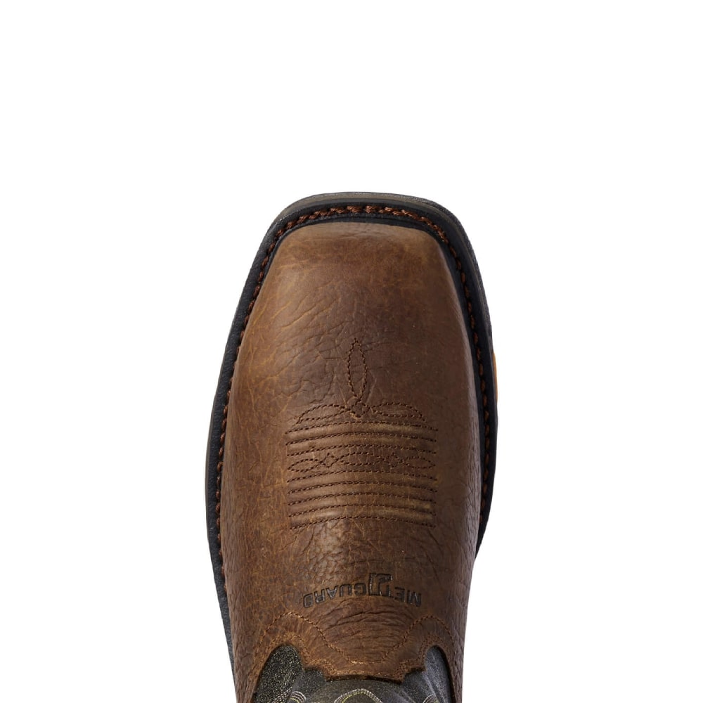 Ariat Mens WorkHog Met Guard Western Work Boots