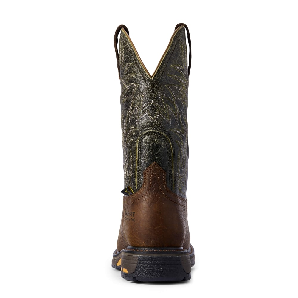 Ariat Mens WorkHog Met Guard Western Work Boots