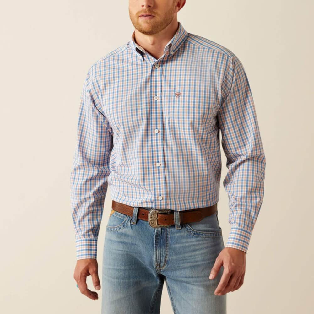 Ariat Mens Wrinkle Free Aaron Shirt