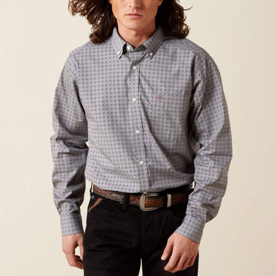 Ariat Mens Wrinkle Free Anderson Fitted Shirt