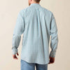 Ariat Mens Wrinkle Free Antonio Shirt Angel Blue Plaid - 10071028