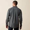 Ariat Mens Wrinkle Free Barbary Classic Fit Shirt Black - 10079488