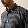 Ariat Mens Wrinkle Free Barbary Classic Fit Shirt Black - 10079488