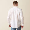 Ariat Mens Wrinkle Free Barlow Classic Fit Shirt White - 10079425