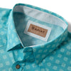 Ariat Mens Wrinkle Free Bobbee Snap Shirt Bobbee Aqua - 10079549