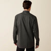 Ariat Mens Wrinkle Free Braven Fitted Snap Shirt Black - 10079489