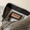 Ariat Mens Wrinkle Free Burnard Classic Fit Snap Shirt Savannah Brown - 10079437