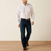 Ariat Mens Wrinkle Free Cal Classic Fit Shirt White Medallion Print - 10071752