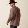 Ariat Mens Wrinkle Free Coen Classic Fit Shirt Chestnut Plaid - 10071742