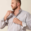 Ariat Mens Wrinkle Free Cory Classic Fit Shirt White Stripe - 10071745