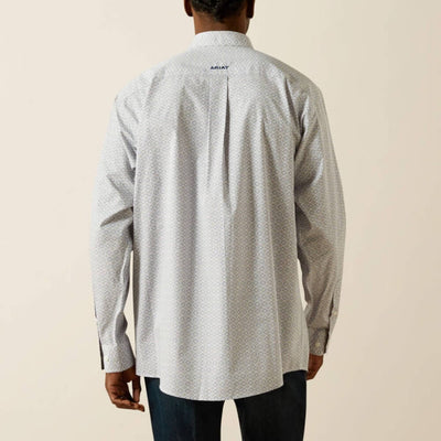 Ariat Mens Wrinkle Free Declan Shirt White - 10062193