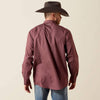 Ariat Mens Wrinkle Free Dion Shirt Red Mahogany - 10073656