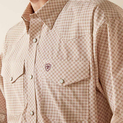 Ariat Mens Wrinkle Free Eddie Classic Fit Shirt