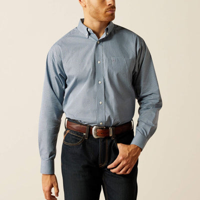 Ariat Mens Wrinkle Free Leonard Shirt