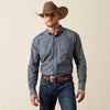 Ariat Mens Wrinkle Free Walden Shirt Chambray Blue - 10073684