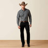 Ariat Mens Wrinkle Free Whitford Classic Fit Shirt Black - 10073685