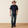 Ariat Mens Wrinkle Free Willem Classic Fit Shirt Black - 10073678