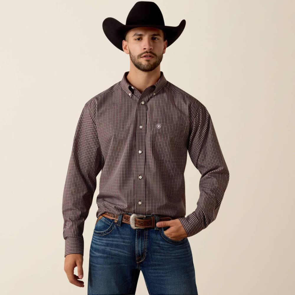 Ariat Men's Java Wrinkle Free Wylder Shirt, M