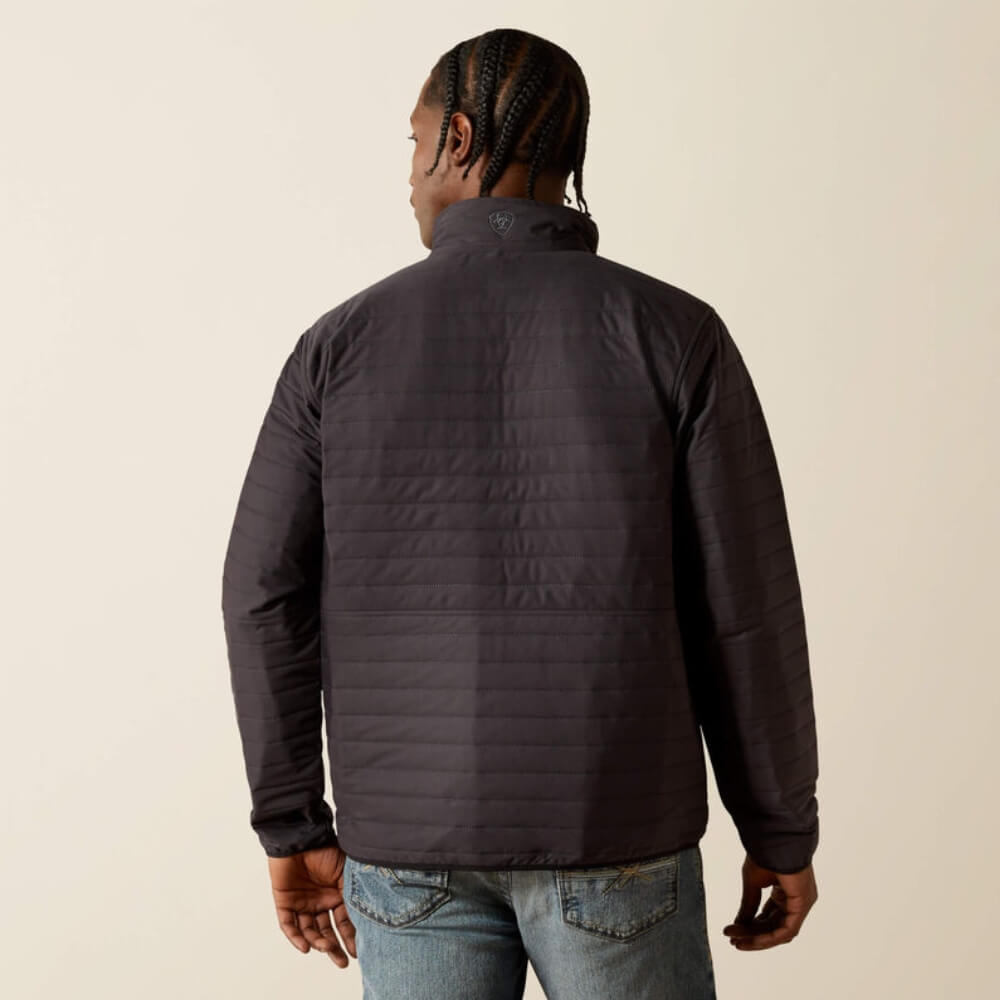 Ariat Mens Wylie Full Zip Jacket Dark Grey - 10062262