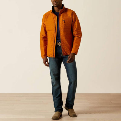 Ariat Mens Wylie Full Zip Jacket Glazed Ginger - 10062263