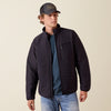 Ariat Mens Wylie Full Zip Jacket Obsidian Black - 10079869
