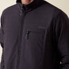 Ariat Mens Wylie Full Zip Jacket Obsidian Black - 10079869