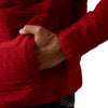 Ariat Mens Wylie Full Zip Jacket Red Dalia - 10079871