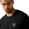 Ariat Mens Xray Bison T-Shirt Black - 10060975