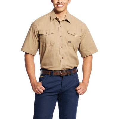 Ariat Rebar Made Tough DuraStretch Work Men's Shirt - 10025391

