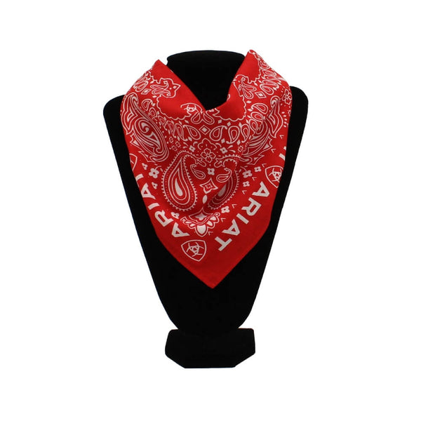 Ariat Red Bandana | Western Accessories | Shop Now