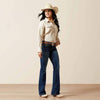 Ariat Womens Perfect Rise Adalynne Boot Cut Jeans Barryessa - 10065885