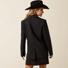 Ariat Womens After Party Western Stud Blazer Black