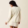 Ariat Womens Americana Blazer Antique White - 10079554