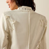 Ariat Womens Americana Blazer Antique White - 10079554