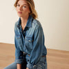 Ariat Womens Americana Denim Shirt Clinton - 10079845
