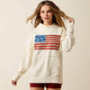 Ariat Womens Americana Hoodie Antique White - 10079553