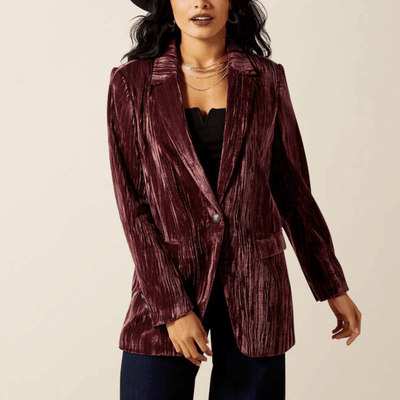 Ariat Womens Aura Blazer Port Royale