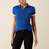 Ariat Womens Bandera Team Blue Polo Shirt