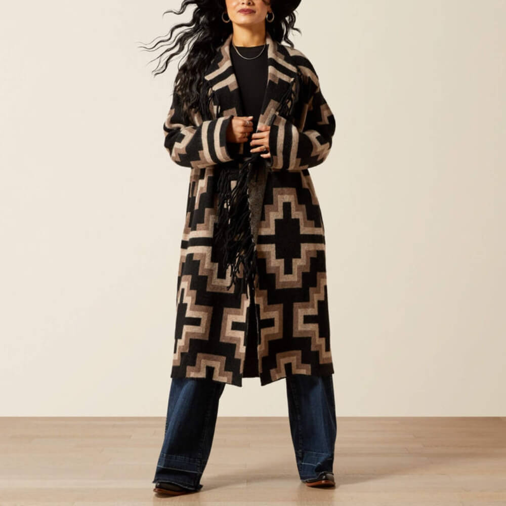 Ariat Womens Barrel Sweater Coat